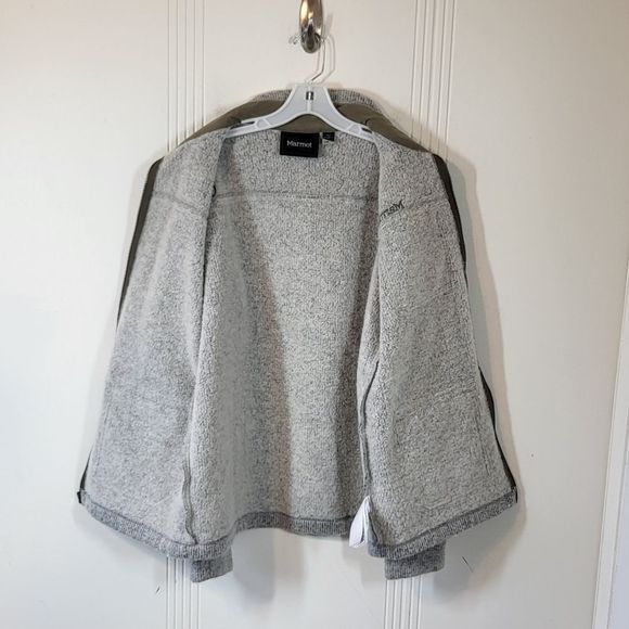 Marmot Men's Wool Blend Sweater / Jacket - Picture 4 of 12